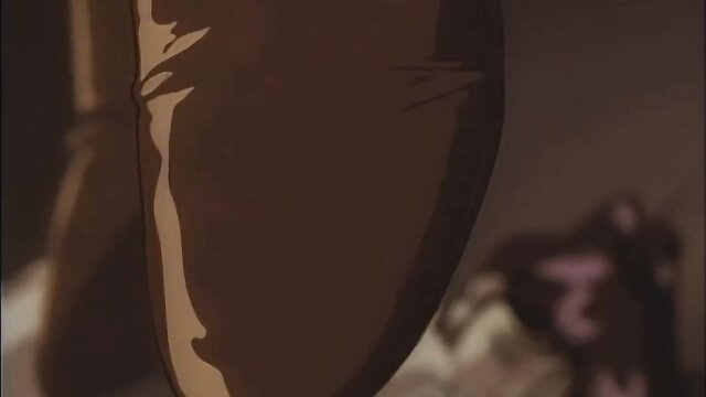 Anime demon girl in lingerie with wild futa bulge, Yuri & friends