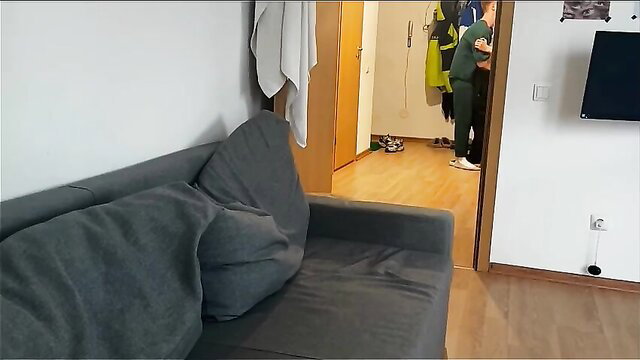 Naughty student seduces friend with huge cock in wild rimming scene