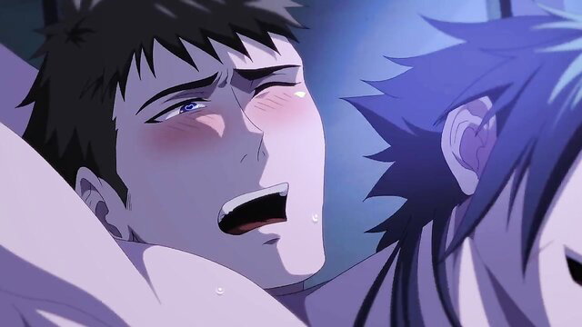 Goblin Cave Vol.3 hentai boys in intense yaoi threesome with huge dicks