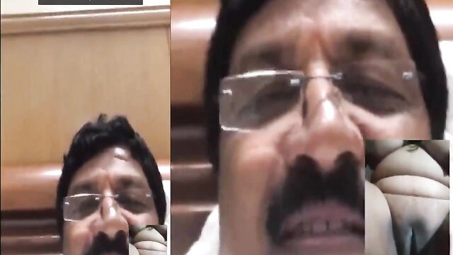 Kannada politician close-up face in hot leaked sex tape thumbnail
