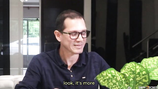 Asian MILF Kathy Lee smiles teasingly in hot ass fuck preview