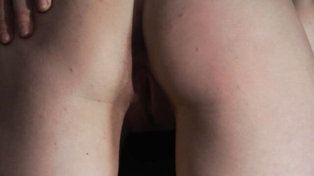 Dominant master punishes submissive slave girl with rough bondage