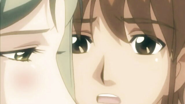 Closeup of horny Japanese MILF's teary eyes during deep dicking