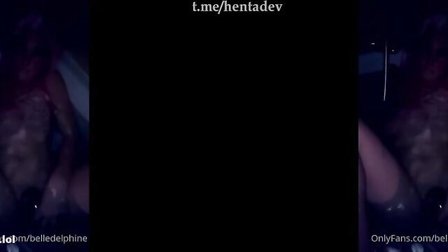 Belle Delphine tight ass drilled hard POV, nude cum facial