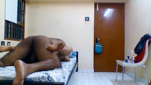 Indian man railed doggystyle on bed in amateur sex thumbnail
