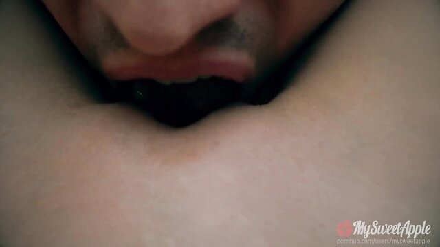 Argentine babe's perfect ass gets creampie POV closeup