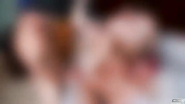 Blurry gay dare game thumbnail with nude men in wild homo ride