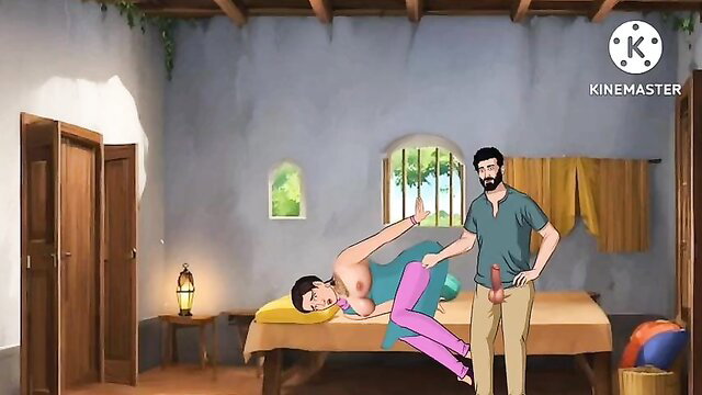 Desi beauty perfect body rough fucked by man 3D animation