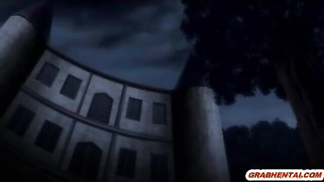 Hentai shemale elf with big boobs fucked busty anime girl