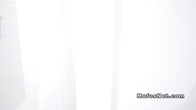 Busty ebony teen straddles huge dick in explicit cowgirl ride