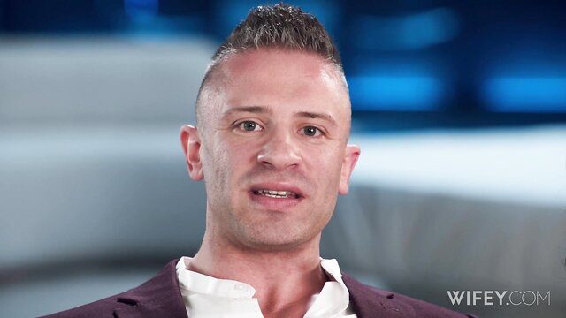 Fit hotwife Vanessa with Cody mohawk in Tushy BBC scene