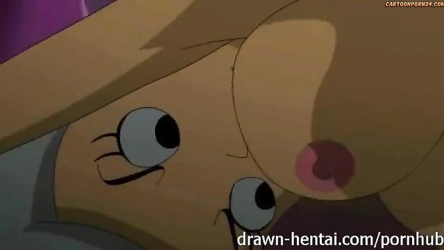 Judy Jetson blonde bombshell huge tits closeup POV sex on first date