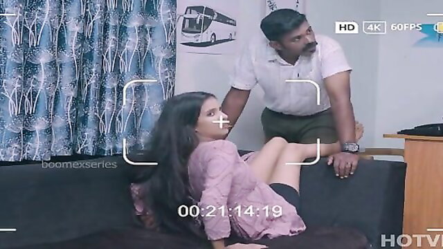 Malayalam hot film BTS: Indian beauty in pink top skirt groped by man