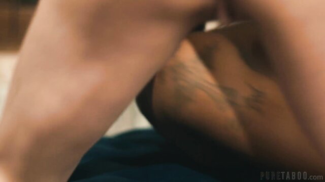 Tattooed woman with big ass in hardcore sex licks eagerly