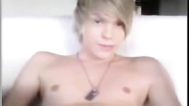 Cute big cock emo twink shirtless posing seductively