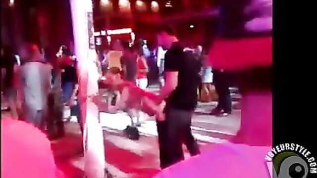 Hot Dutch girl drilled hard at wild open air party