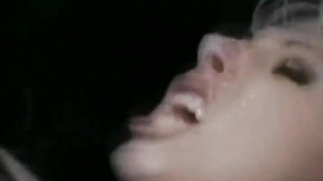 Blonde MILF closeup ecstatic face during intense sex