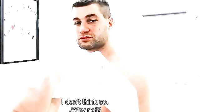 Muscular white guy smirks shirtless in POV tease, fulfill my sex desires