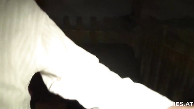 Blurry white sweater arm in dark swinger meetup thumbnail