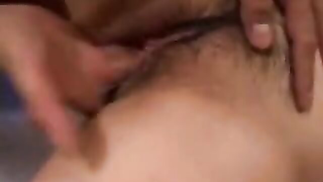 Japanese mature woman receives manual stimulation