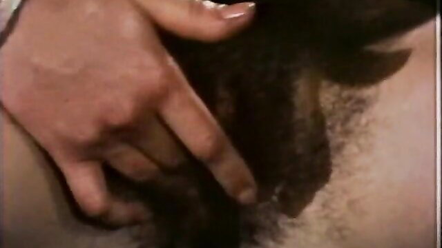 Vintage shemale handjob closeup in She-Male Encounters 6