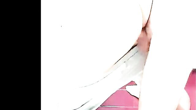 Blonde woman bent over kitchen counter with pussy exposed, cumshot dripping