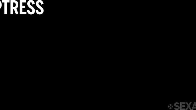 Paula Shy as seductive temptress in black lingerie, SEXART