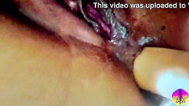 Latina redhead Patyangel solo anal trailer closeup penetration