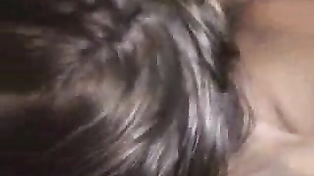 Russian student orgy closeup of brunette hair and neck