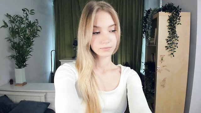 Eternity_cuite shy 18yo blonde teen in tight white top, Chaturbate leak