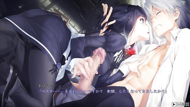 Ariko and Touroshi hentai couple in intense missionary sex scene