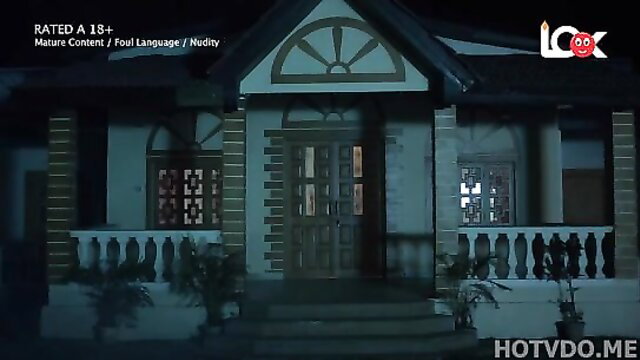Dilruba Episode 1 Hindi hot web series thumbnail - mysterious night house exterior