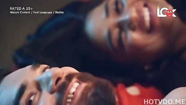 Dilruba Episode 3 hot Indian couple smiling intimately in bed