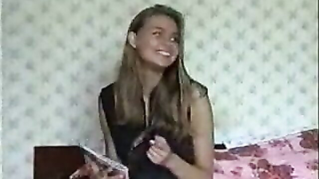 Miss Russia 2006 scandal video thumbnail - young blonde smiling in tank top