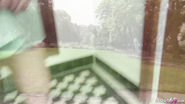 German Scout Mia 19yo uni girl fucked in ass at casting