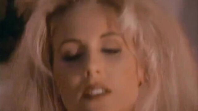 Julie Ann More blonde bombshell closeup in horny porn scene