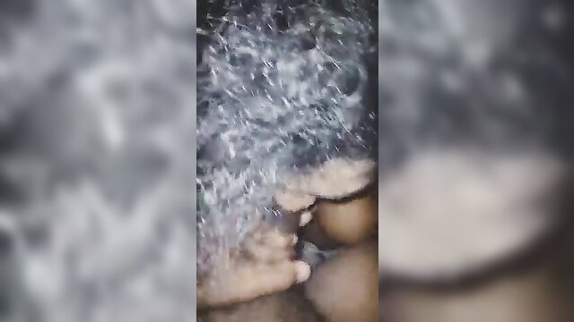 Blurry Tamil thirunangai close-up sucky-sucky blowjob action