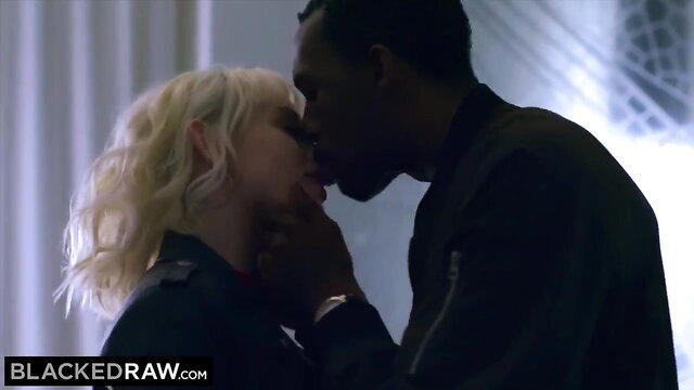 Charlie Mac kisses black man passionately in dark scene