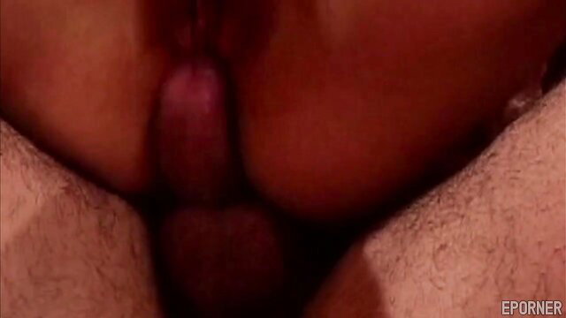 Horny Celesta anal closeup with thick cock insertion