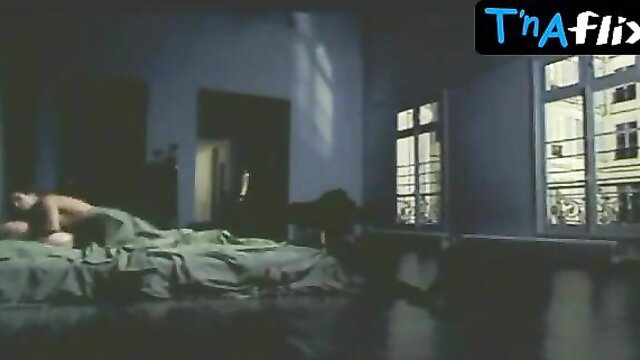 Claire Keim topless nude breasts in bed Ferocious scene