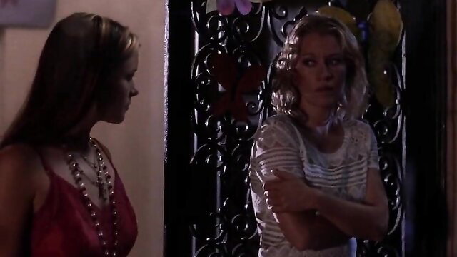 Diane Gaidry and Erin Kelly nude tits in Loving Annabelle lesbian scene