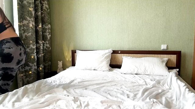 Tyishakillingworth big ass in lingerie on bed, new Chaturbate amateur