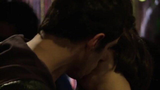 Romina Paula nude necking scene from The Student (2011) Spanish movie