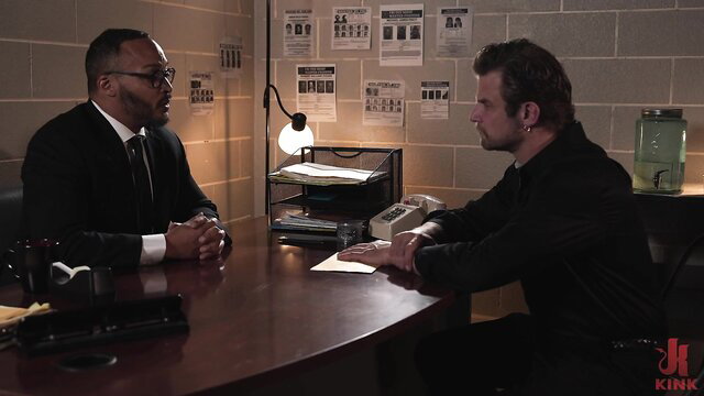 Ana Foxxx in intense Sex And Submission bondage interview scene