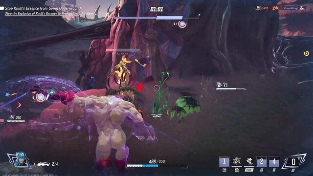 Naked Captain America mod game sex fight vs blonde babe explosion scene