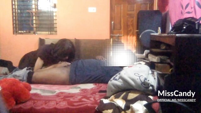 Indian Shemale Miss Candy fucking man hard doggystyle