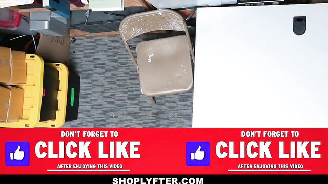 Shoplyfter Case No. 3645782 thief caught in interrogation room