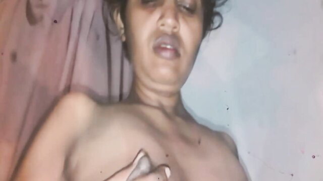 Tina Baby nude in bath pinching nipples closeup