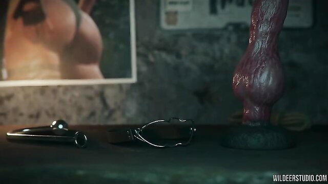 Sweet Ass Gaping: huge dildo, thick ass closeup, extreme toy play