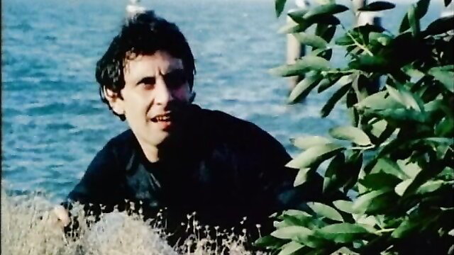 1977 classic Foxy Lady man lurking in bushes by water, uncut adult film